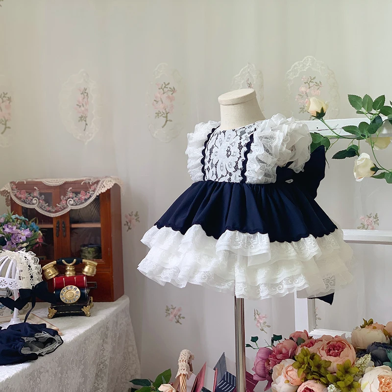 Baby Clothing Easter - 아기 의류 스페인어 빈티지 로리타 볼
