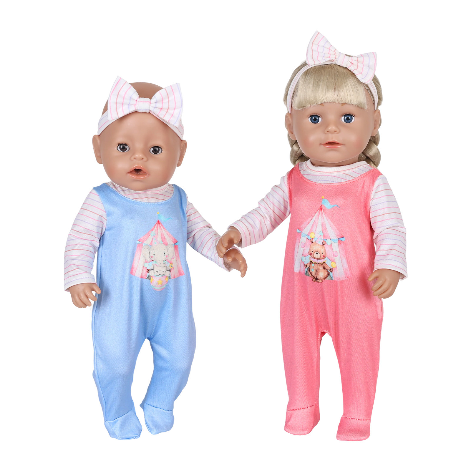 Baby Clothing Gifts - 16-18 인치 40-45cm 베이비 인형 서커스