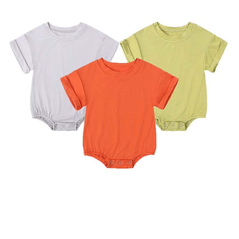 Bamboo Bodysuit Baby - 아기 의류 대나무 섬유 바디수트 0-24개월