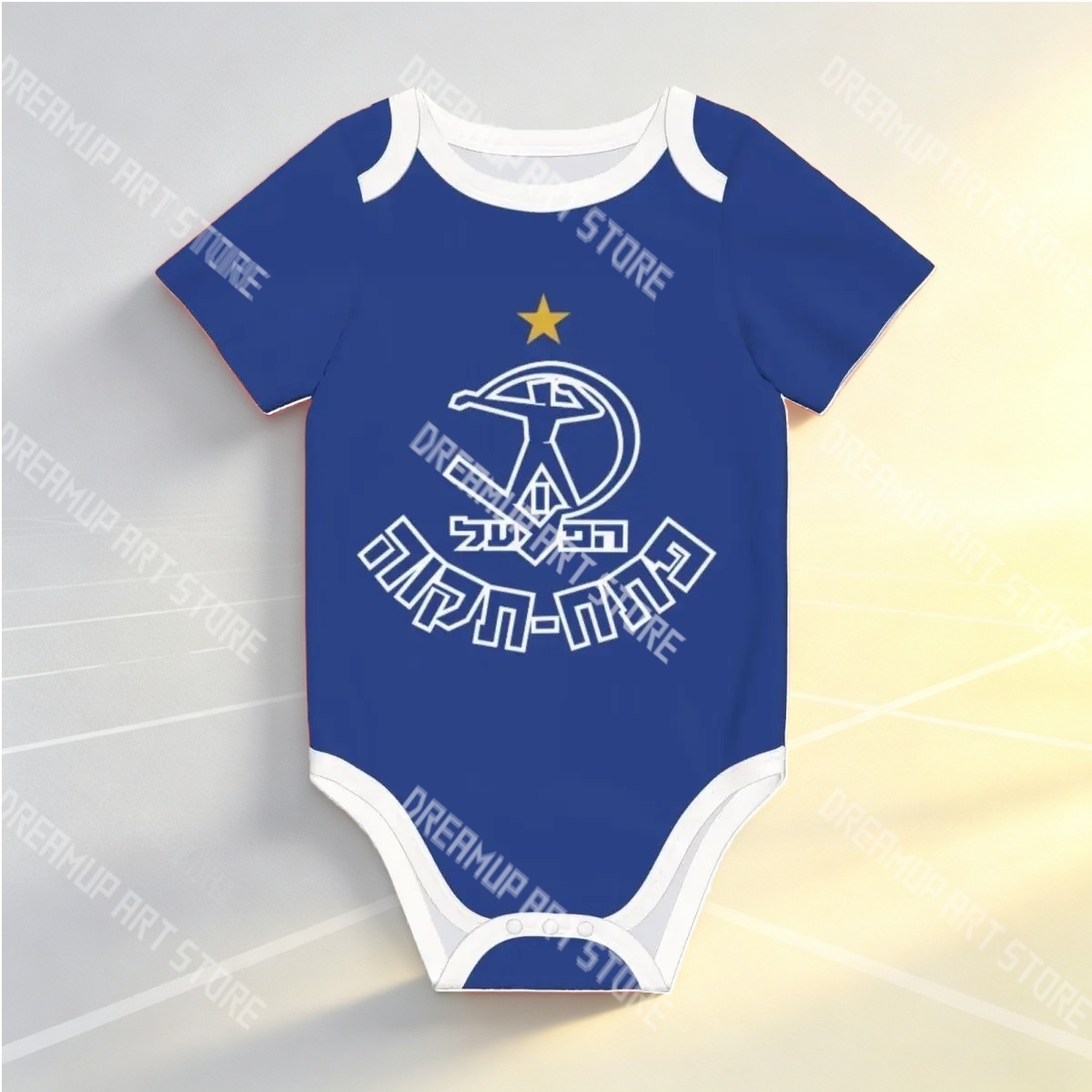 Romper Onesie Baby - 3D 프린트 하포엘 페타흐 티크바 유니섹스