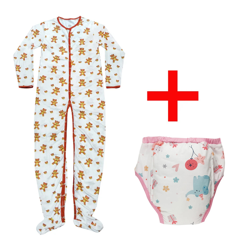 Romper Onesie Baby - 성인 원지 잠옷 및 성인 트레이닝