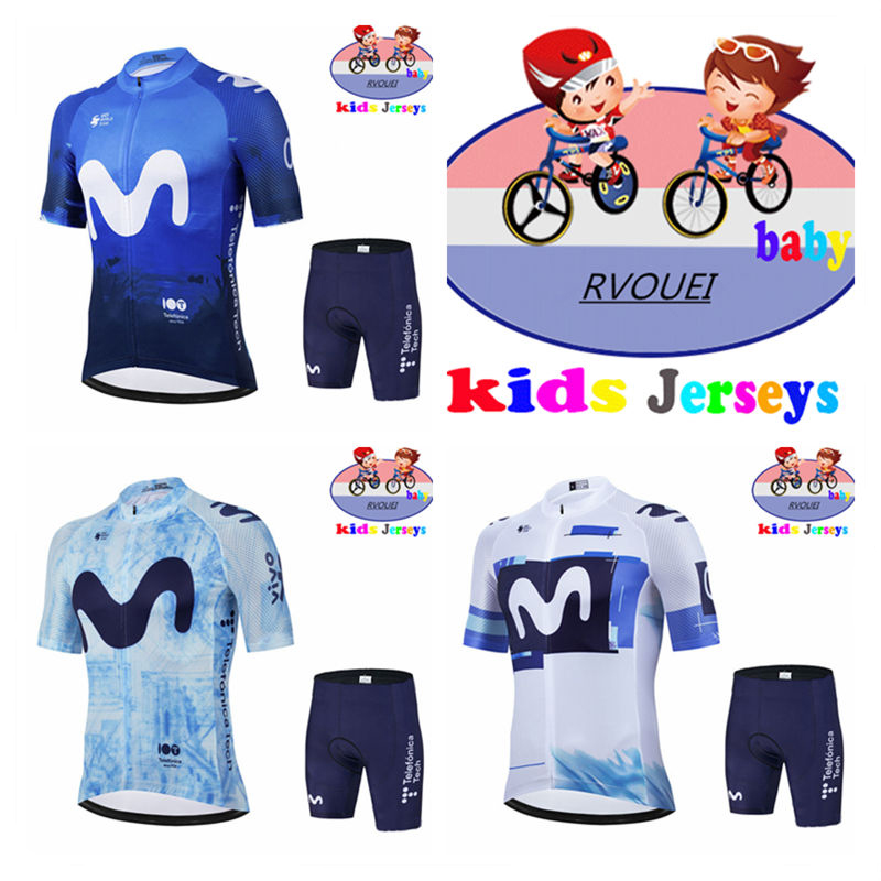 Baby Clothing Factory - 새로운 Movistar 팀 아기 통기성 어린이