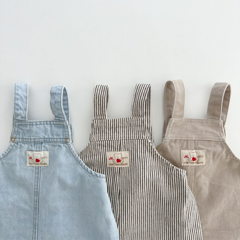 Baby Overall Denim - 2025 봄 여름 어린이 소년 청바지