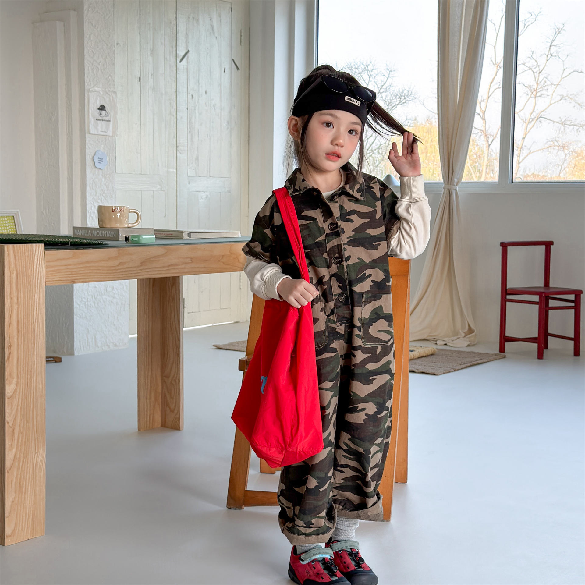 Baby Overall Denim - 2026 봄 새로운 어린이 데님 점프