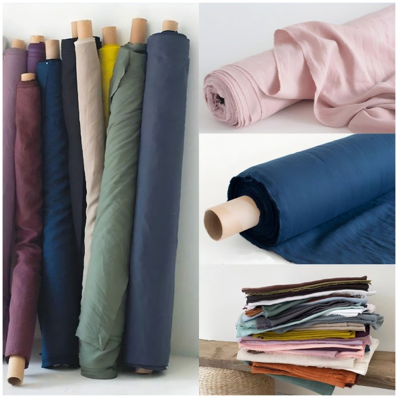 Baby Clothing Organic - 280cmx100cm 순수 린넨 원단, 바느질, 퀼팅,