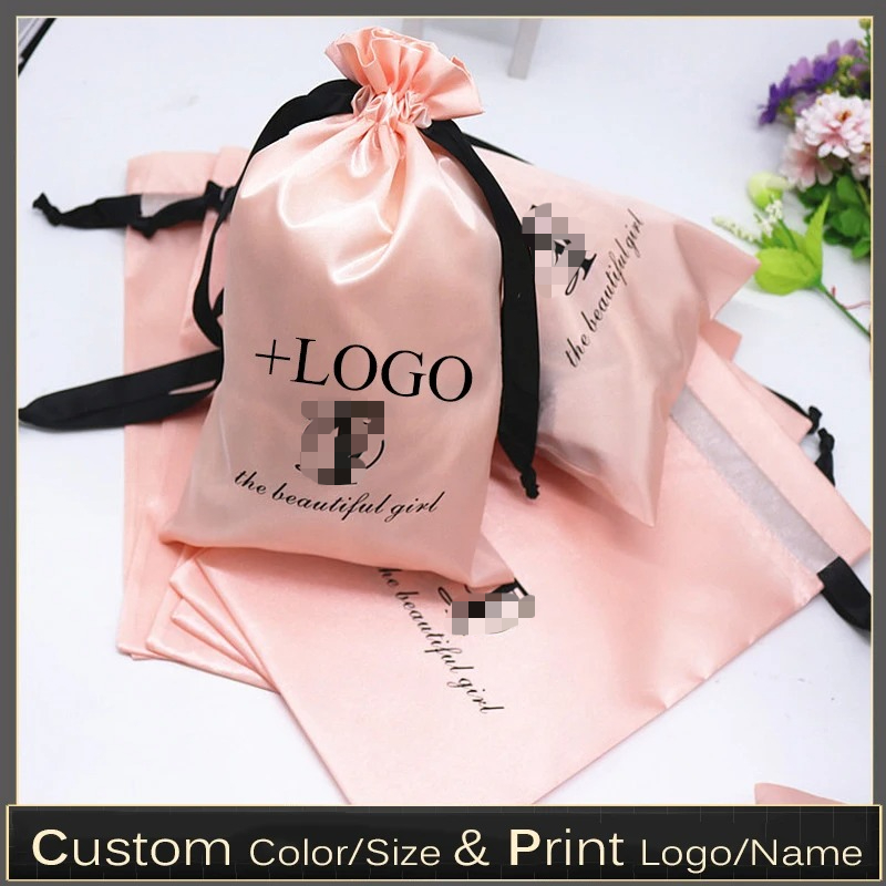 Baby Clothing Easter - 20PCS 아기 핑크 실크 새틴 주머니