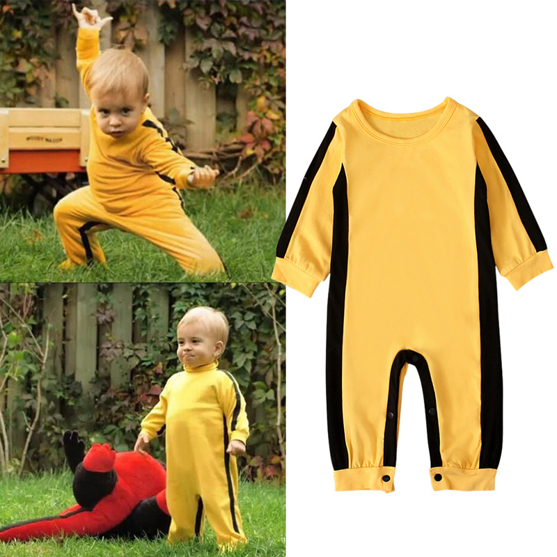 Romper Onesie Baby - 2025 새로운 도착 클래식 유아 노란색