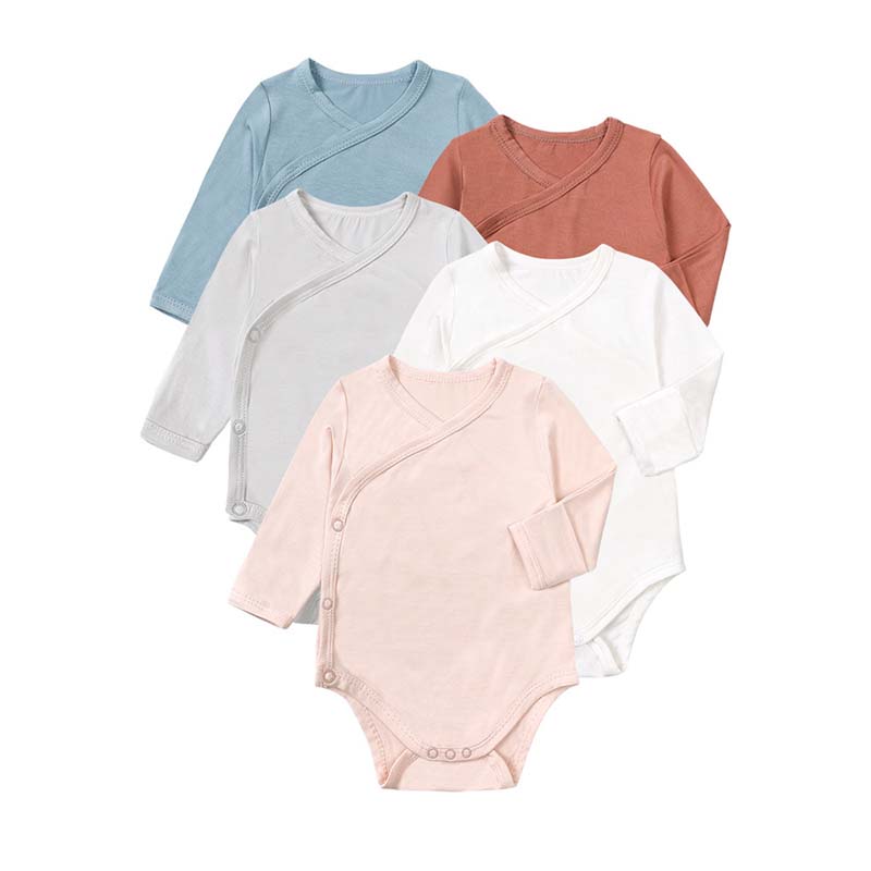 Bamboo Bodysuit Baby - 아기 의류 0-24개월 대나무 섬유 바디수트