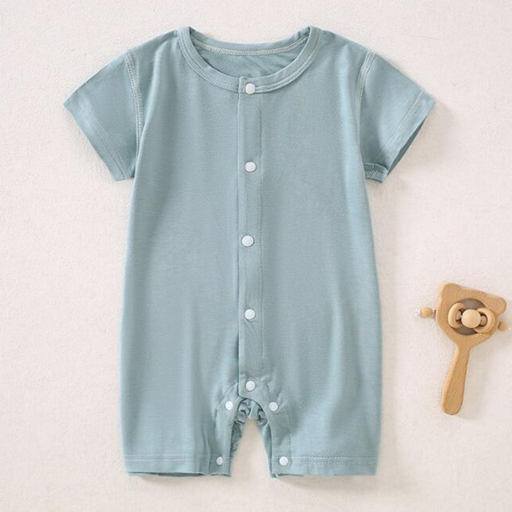 Baby Clothing Factory - 아기 남아 여름 반팔 롬퍼 얇은