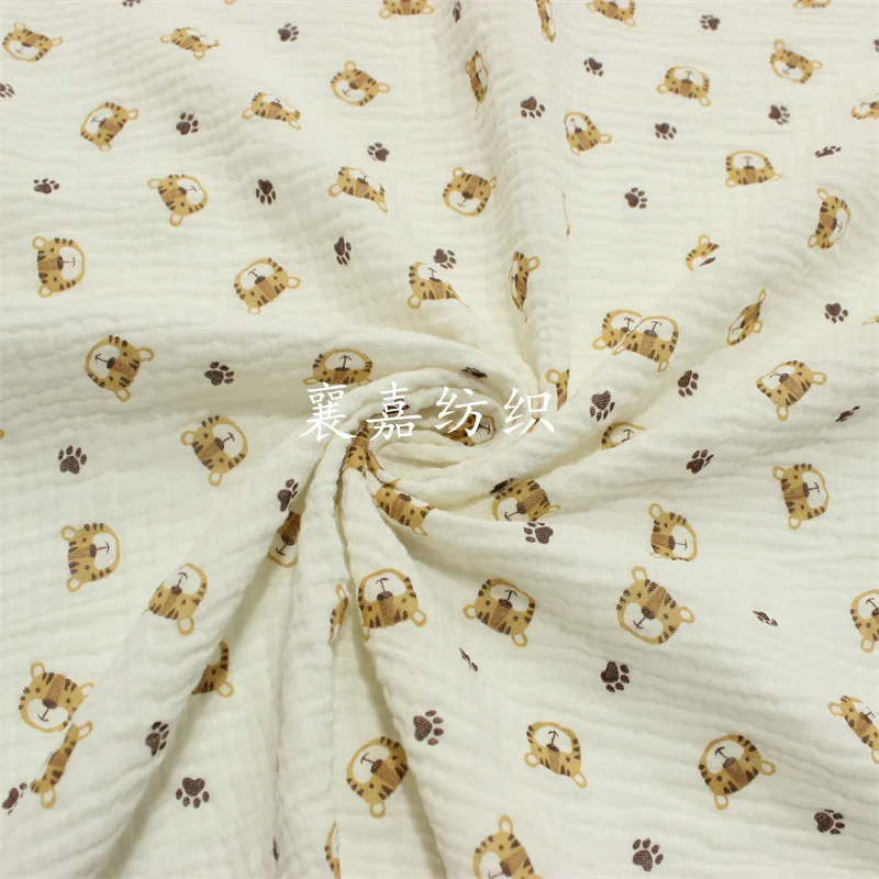 Baby Clothing Organic - 100X135cm 아기 면화 거즈 크레페 호랑이
