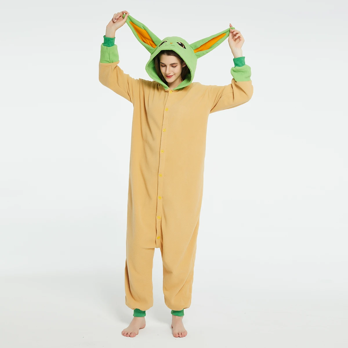 성인 요다 베이비 Grogu Onesies 할로윈 의상 - Romper Onesie Baby 리뷰 및 가격