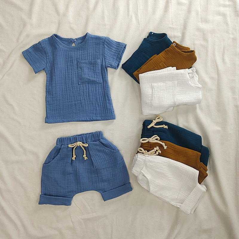오가닉 코튼 아기 옷 세트, 남녀공용 캐주얼 상의, 반 - Baby Clothing Organic 리뷰 및 가격