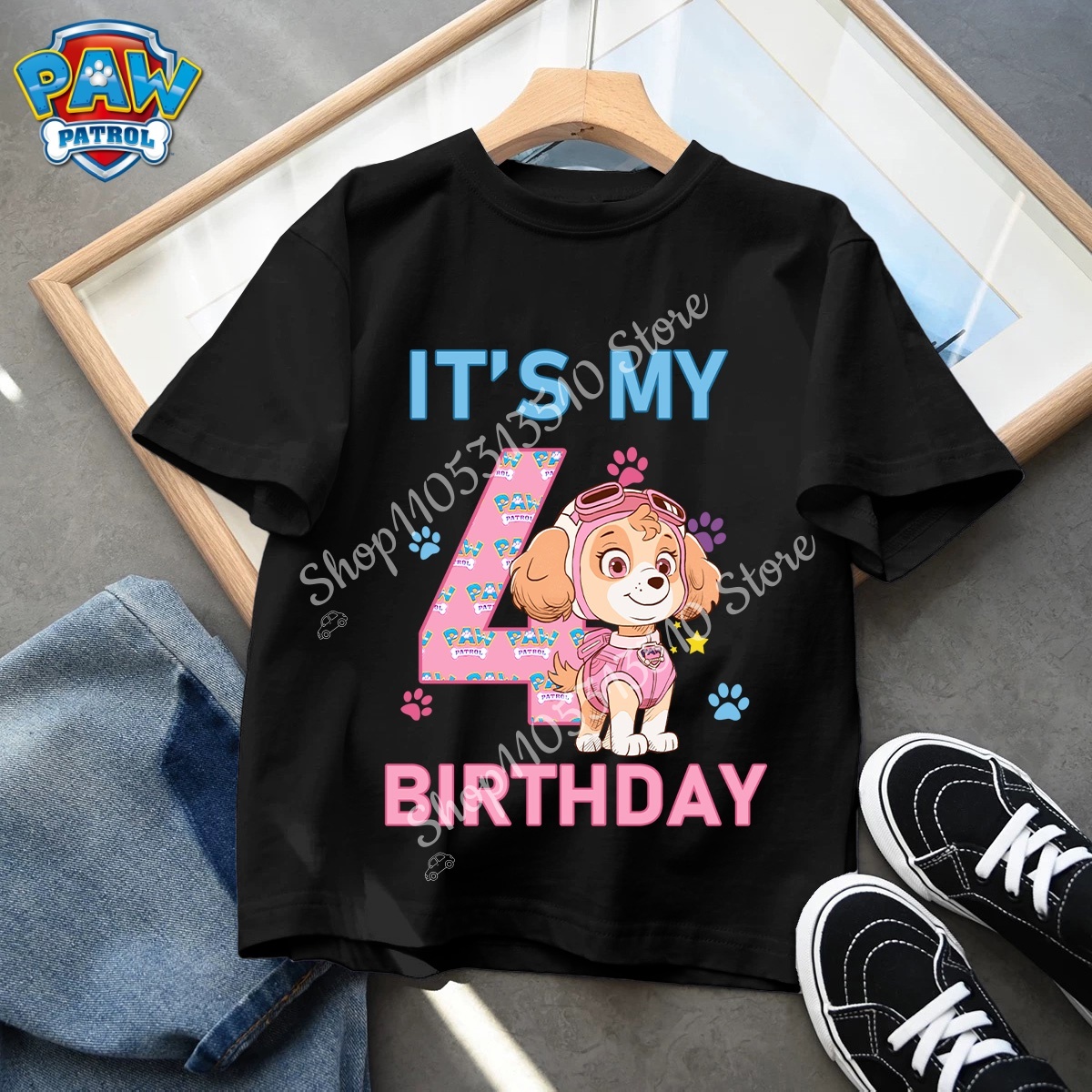 Paw Patrol 아동복 만화 애니메이션 Skye 의 - Baby Clothing Gifts 리뷰 및 가격