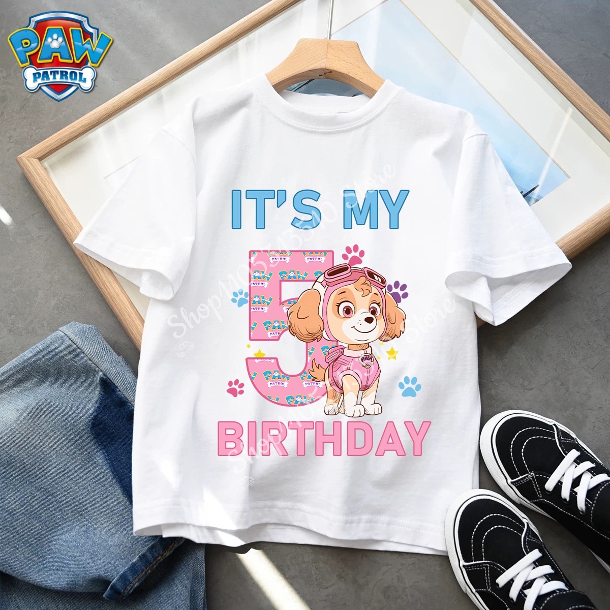 Paw Patrol 아동복 만화 애니메이션 Skye 의 - Baby Clothing Gifts 리뷰 및 가격