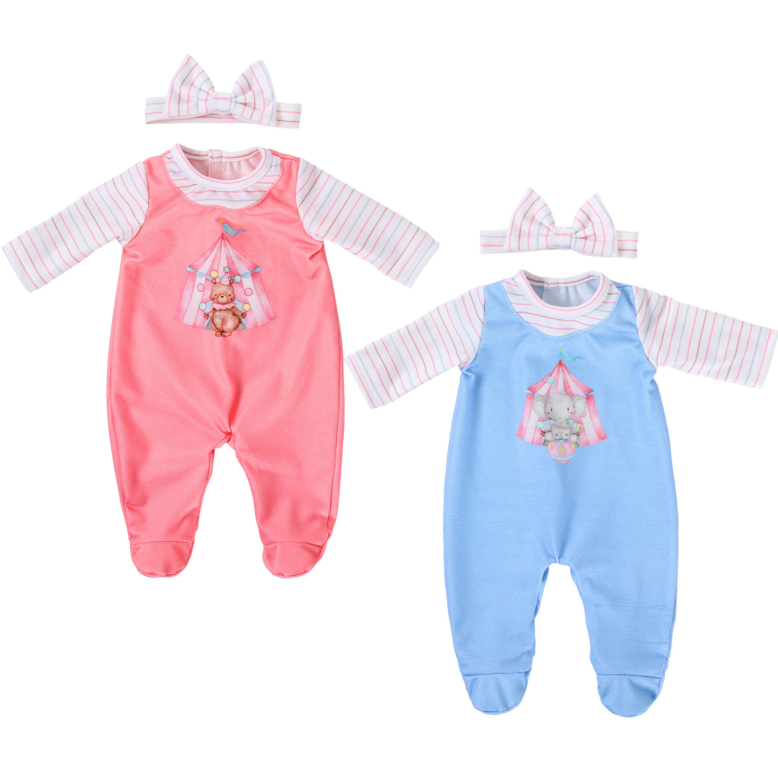 16-18 인치 40-45cm 베이비 인형 서커스 패턴 - Baby Clothing Gifts 리뷰 및 가격