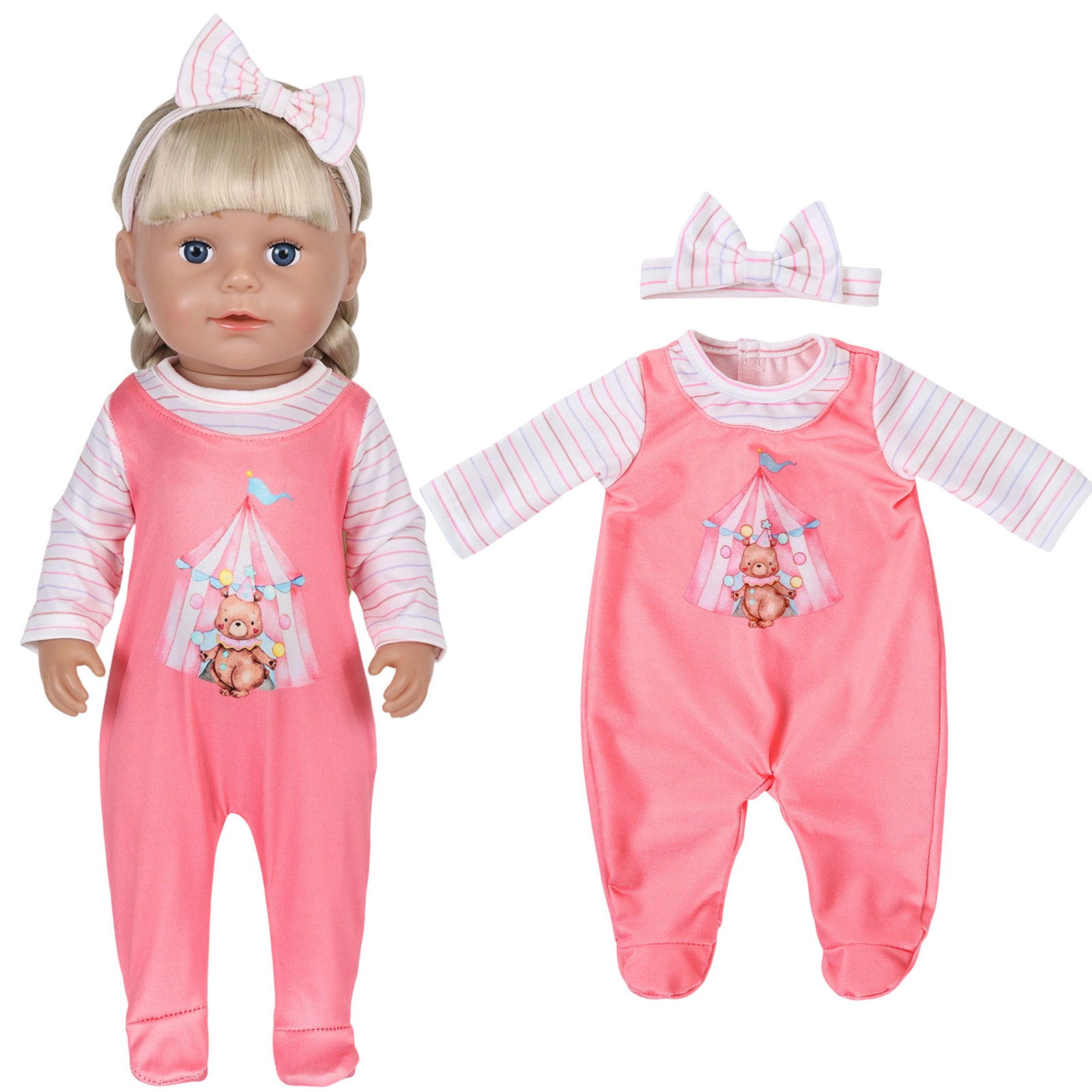 16-18 인치 40-45cm 베이비 인형 서커스 패턴 - Baby Clothing Gifts 리뷰 및 가격