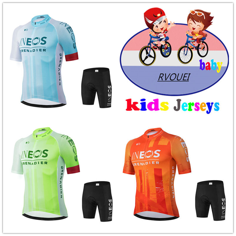 새로운 Ineos 팀 아기 통기성 어린이 사이클링 저지 - Baby Clothing Factory 리뷰 및 가격