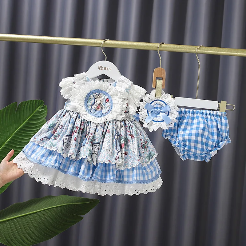 아기 소녀 여름 부활절 레이스 원피스 바지 포함, 빈티 - Baby Clothing Easter 리뷰 및 가격