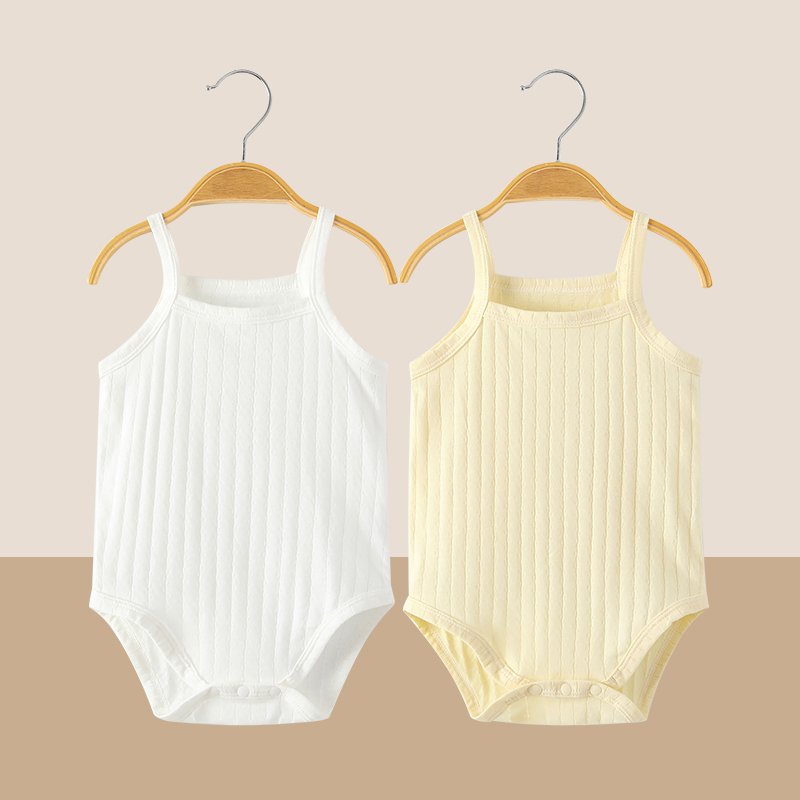 부드럽고 통기성 코튼 여름 민소매 아기 Romper 아 - Bamboo Bodysuit Baby 리뷰 및 가격
