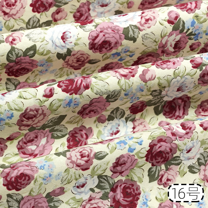 순면 프린트 원단, 목가적인 작은 꽃무늬 아기 의류 드 - Baby Clothing Organic 리뷰 및 가격