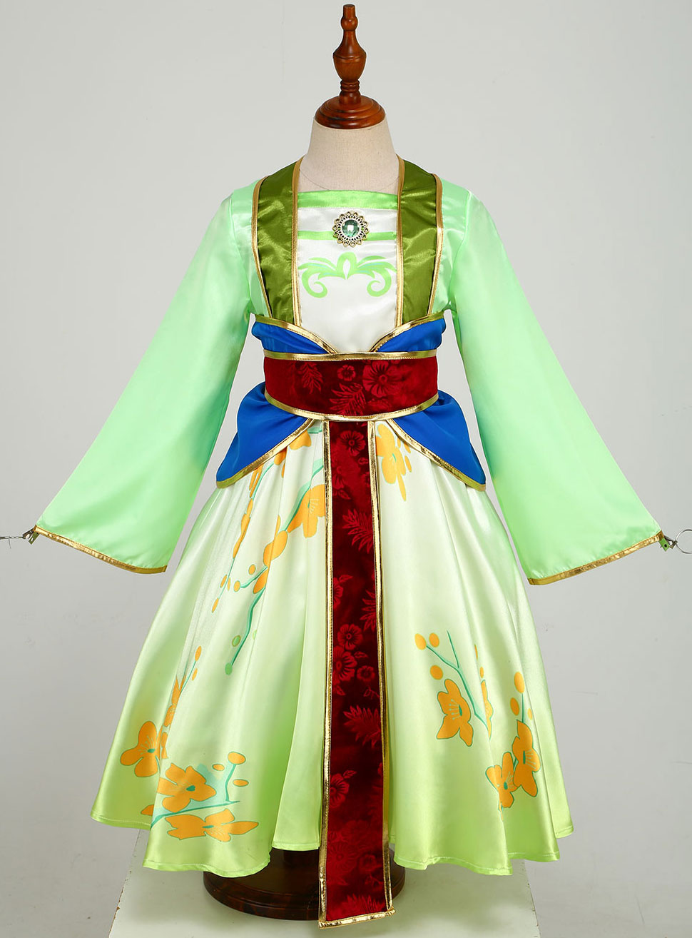 카니발 코스프레 할로윈 여자 아기 무란 스타일 파티 의 - Baby Clothing For Girls 리뷰 및 가격