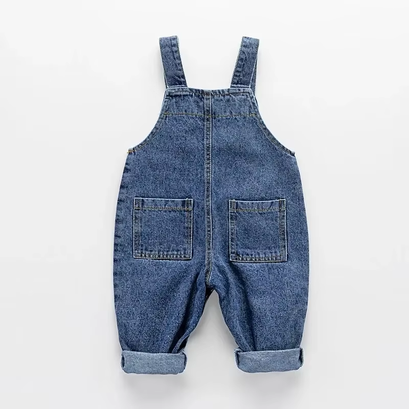 봄과 가을 새로운 어린이 캐주얼 데님 작업복 소년과 소 - Baby Overall Denim 리뷰 및 가격