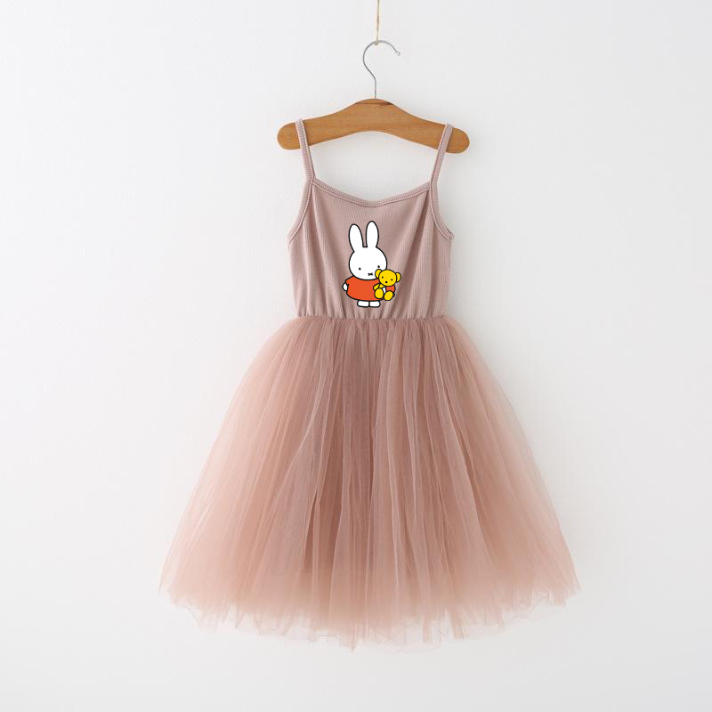 Miffys 어린이 스파게티 스트랩 드레스 소녀 만화  - Baby Clothing Gifts 리뷰 및 가격