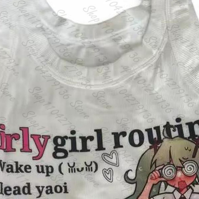 탑 무헤르 탱크탑 & 캐미솔 프린트 크롭탑 의류 그런지 - Baby Y2K Clothing 리뷰 및 가격