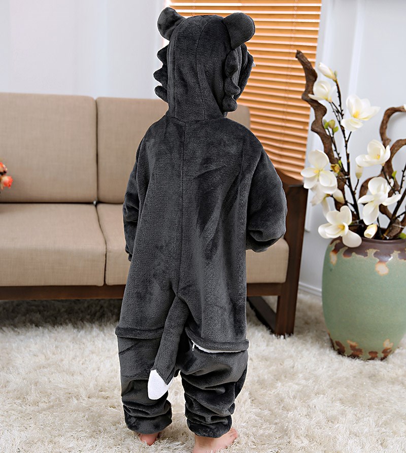 어린이 소년 회색 늑대 팬더 버드 코스프레 원피스 파자 - Romper Onesie Baby 리뷰 및 가격