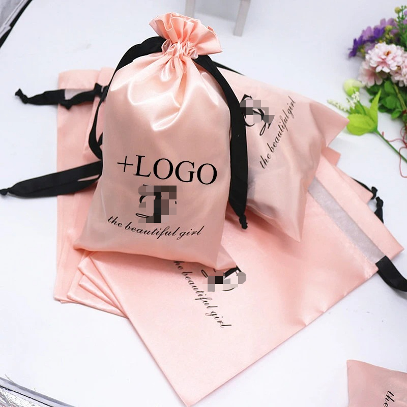 20PCS 아기 핑크 실크 새틴 주머니 머리 확장/가  - Baby Clothing Easter 리뷰 및 가격