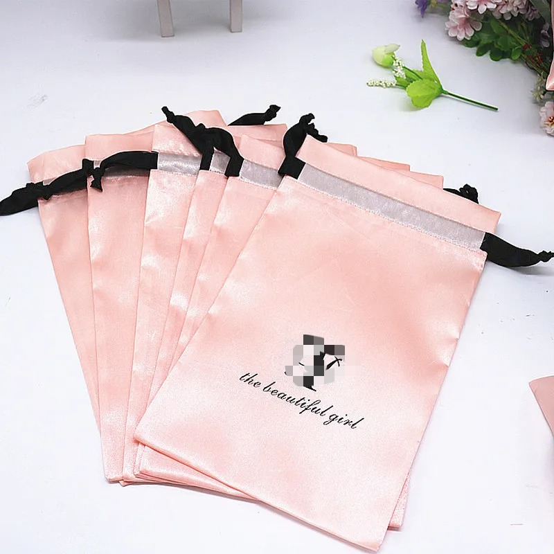 20PCS 아기 핑크 실크 새틴 주머니 머리 확장/가  - Baby Clothing Easter 리뷰 및 가격