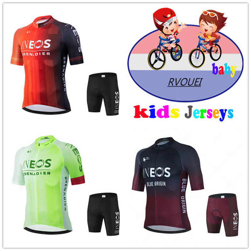 Baby Ineos 팀 키즈 사이클링 저지 세트 소년  - Baby Clothing Factory 리뷰 및 가격