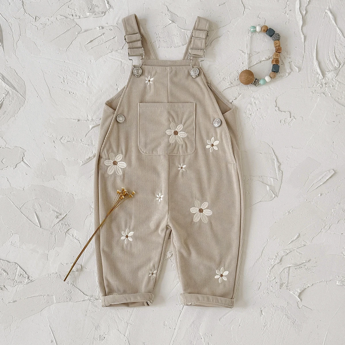한국 스타일 아기 남아 여아 점프슈트 데이지 자수 데님 - Baby Overall Denim 리뷰 및 가격