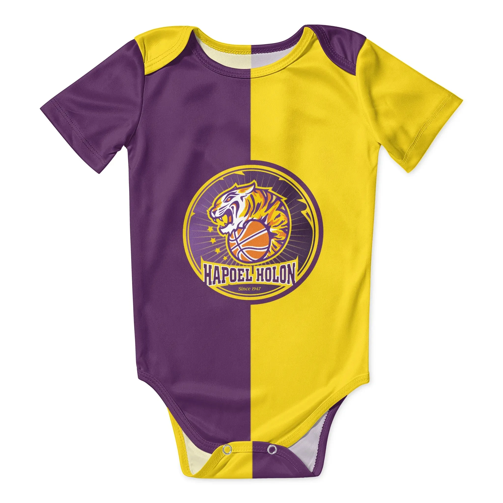 Hapoel Holon 농구 베이비 바디 슈트 유니섹스 - Romper Onesie Baby 리뷰 및 가격