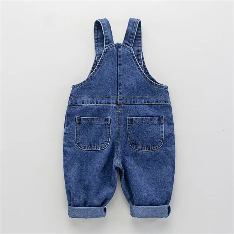 새로운 어린이 올 매치 데님 오버올 소년 소녀 캐주얼  - Baby Overall Denim 리뷰 및 가격