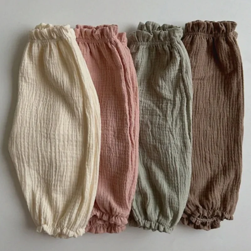 부드러운 무슬린 옷 바지 카프리 바지 유기농 면 베이비 - Baby Clothing Organic 리뷰 및 가격
