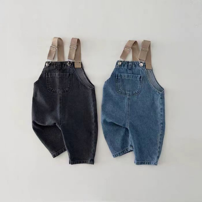 HY230201 한국 스타일 2025 컬러 블록 아기  - Baby Overall Denim 리뷰 및 가격