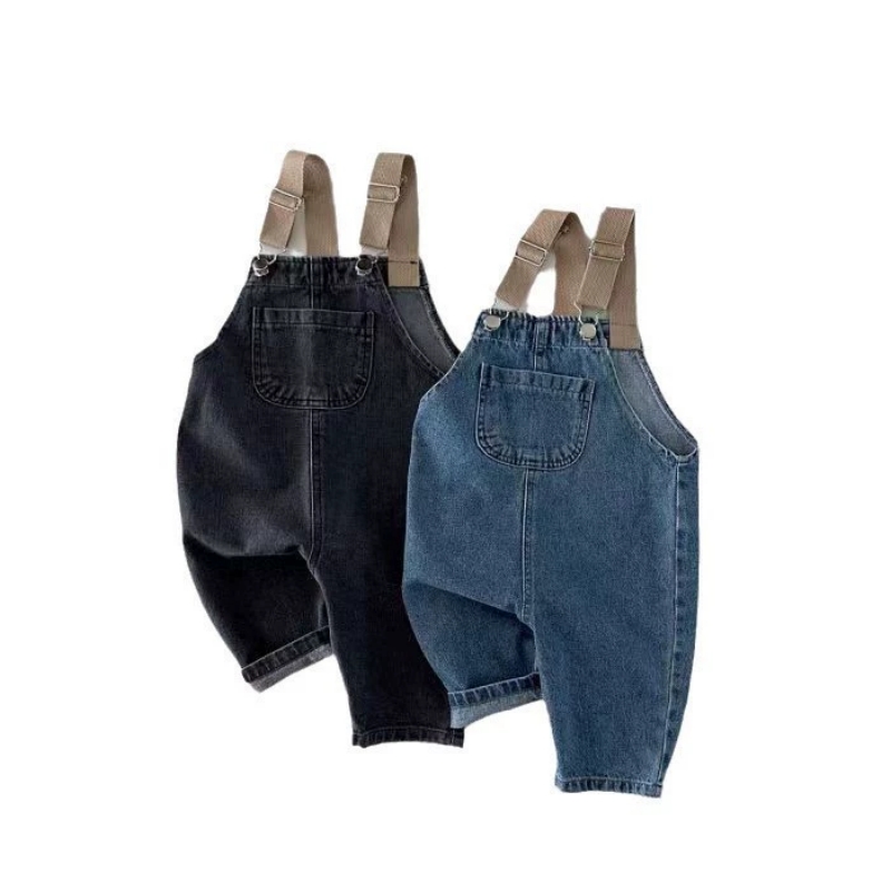 HY230201 한국 스타일 2025 컬러 블록 아기  - Baby Overall Denim 리뷰 및 가격